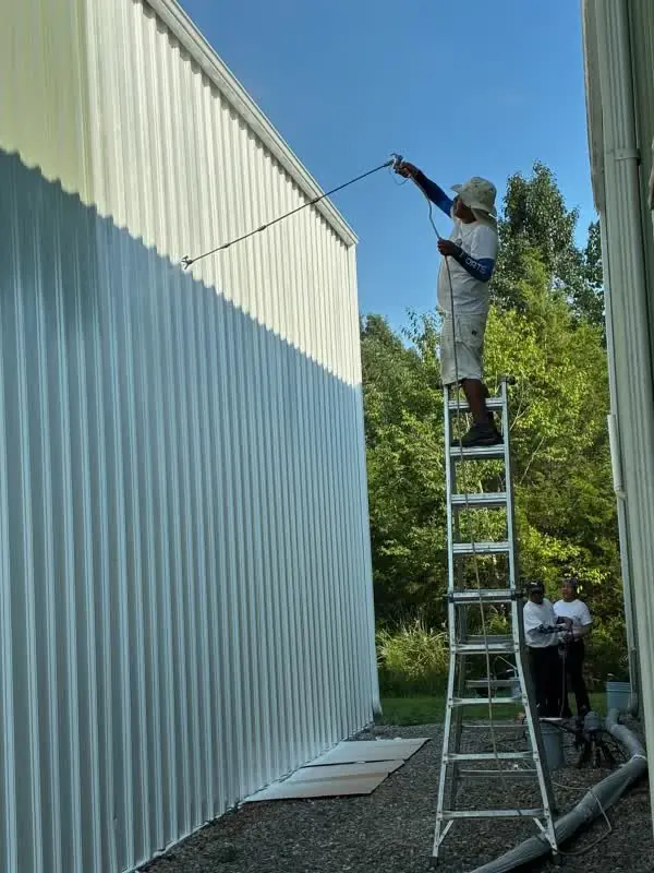 Step 03: prep before paint on a ML Home Improvement job in Knoxville, Tennessee