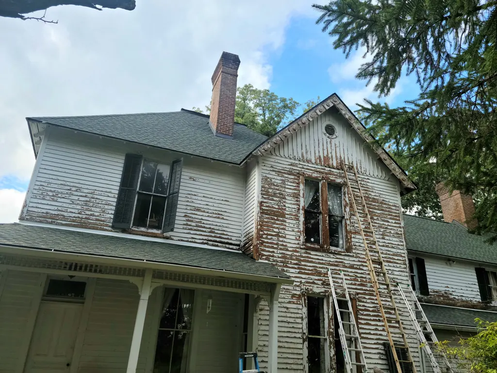 Step 01: we come look at it on a ML Home Improvement job in Knoxville, Tennessee