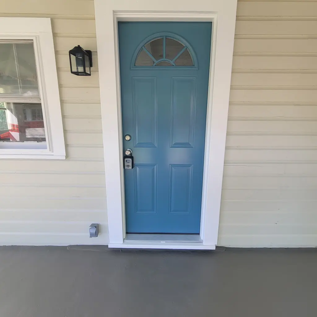 Step 02: see the color first on a ML Home Improvement job in Knoxville, Tennessee